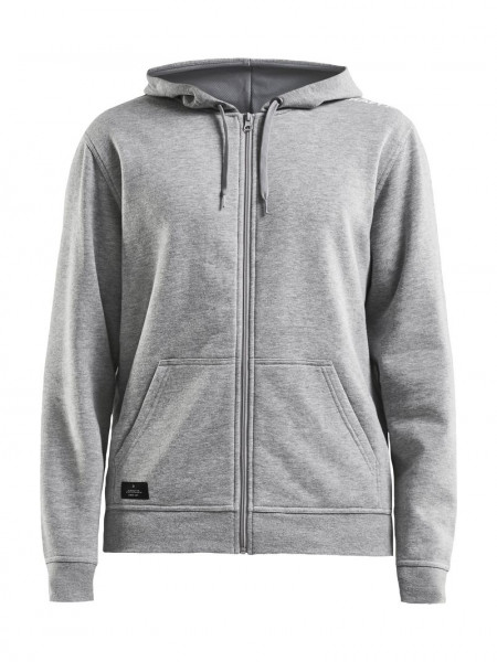 CRAFT Community FZ Hoodie M Grey Melange