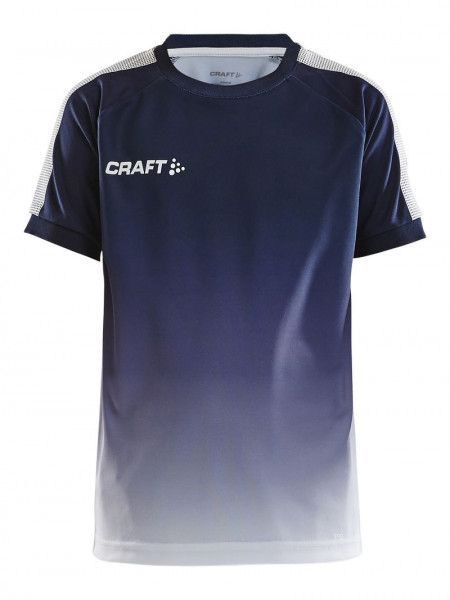 CRAFT Pro Control Fade Jersey JR Navy/White