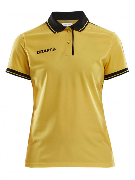 CRAFT Pro Control Poloshirt W Sweden Yellow/Black