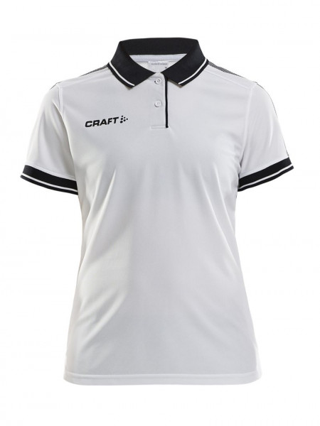 CRAFT Pro Control Poloshirt W White/Black