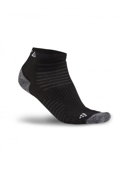 CRAFT Run Training Sock BLACK-WHITE