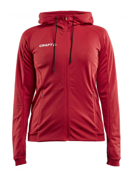 CRAFT Evolve Hood Jacket W Bright Red