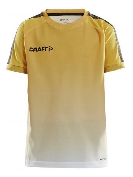 CRAFT Pro Control Fade Jersey JR Sweden Yellow/Black
