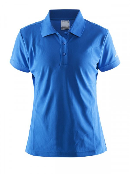 CRAFT Polo Shirt Pique Classic W Sweden Blue