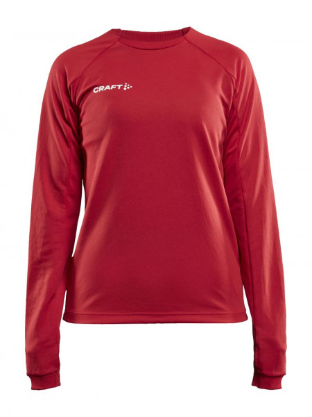 CRAFT Evolve Crew Neck W Bright Red