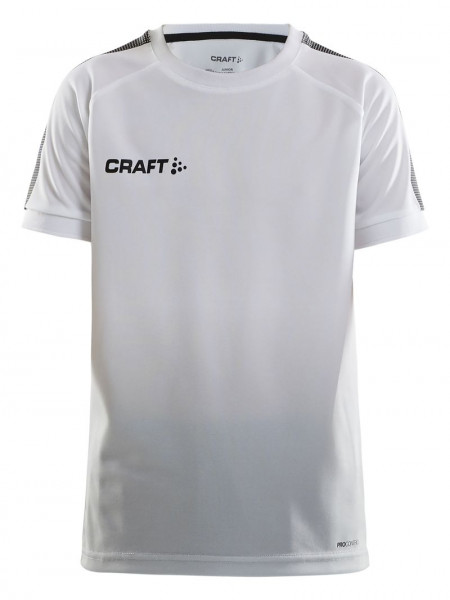 CRAFT Pro Control Fade Jersey JR White/Silver
