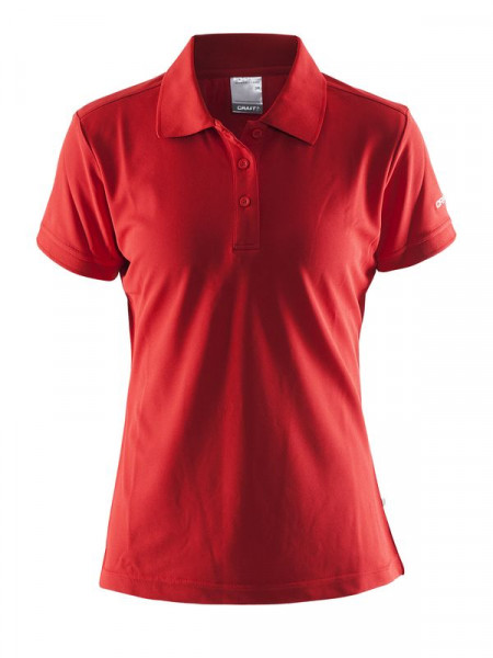 CRAFT Polo Shirt Pique Classic W Bright Red