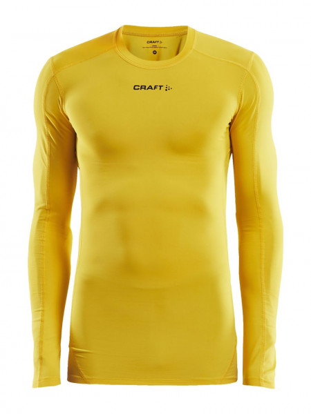 CRAFT Pro Control Compression Long Sleeve Uni Sweden Yellow