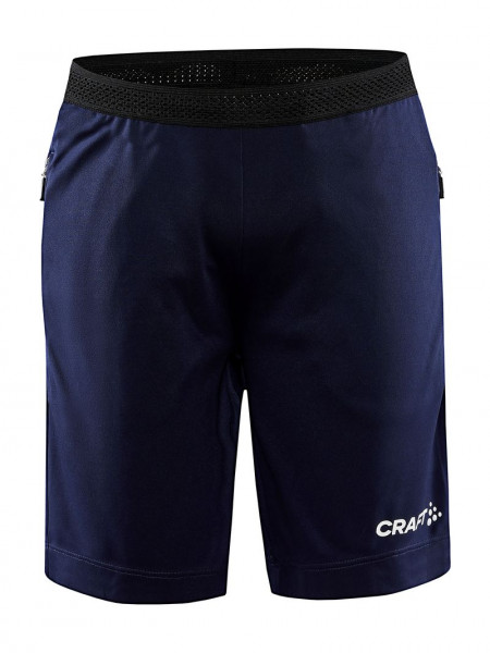 CRAFT Evolve Zip Pocket Shorts JR Navy