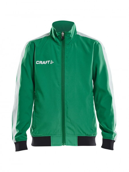 CRAFT Pro Control Woven Jacket JR Team Green
