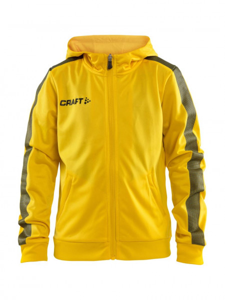 CRAFT Pro Control Hood Jacket JR Sweden Yellow/Black